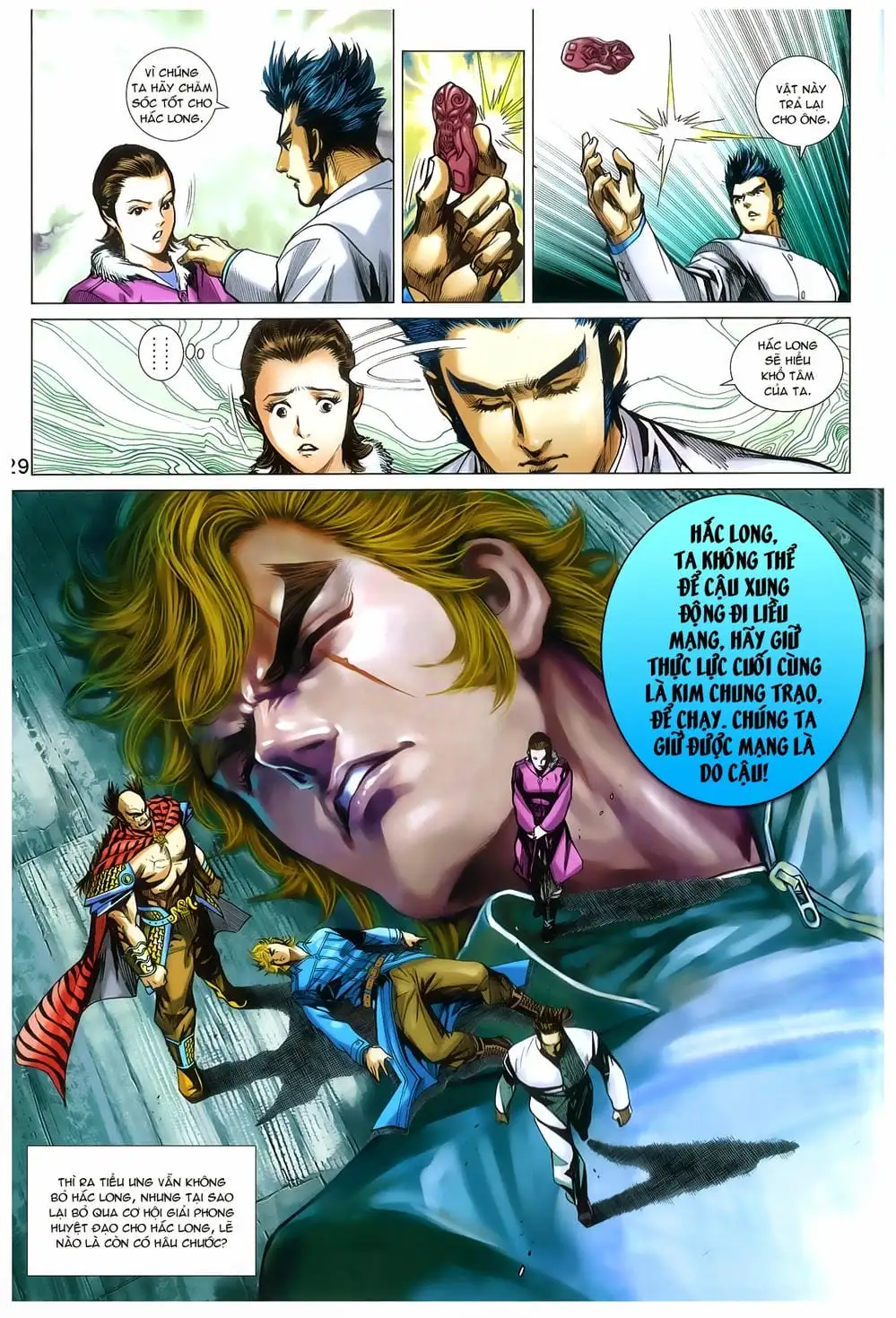 Truyện Tranh Tân Tác Long Hổ Môn trang 4
