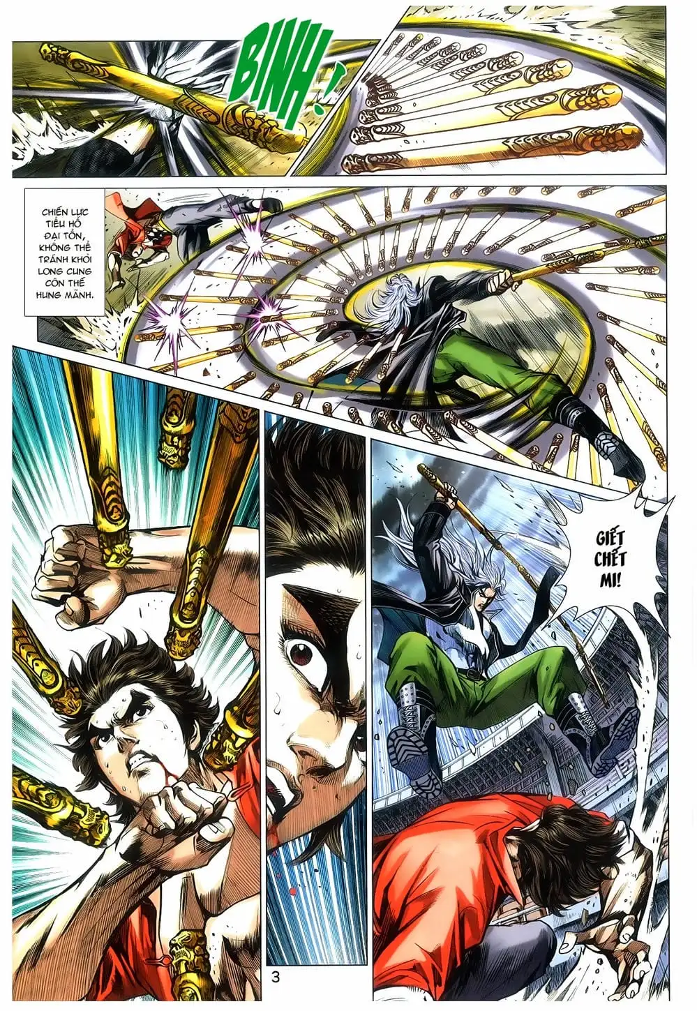 Truyện Tranh Tân Tác Long Hổ Môn trang 4