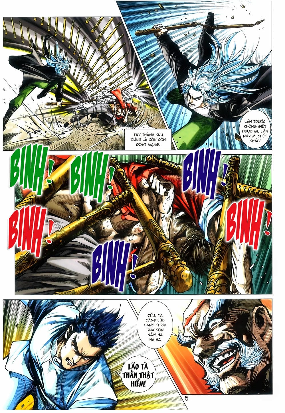 Truyện Tranh Tân Tác Long Hổ Môn trang 4