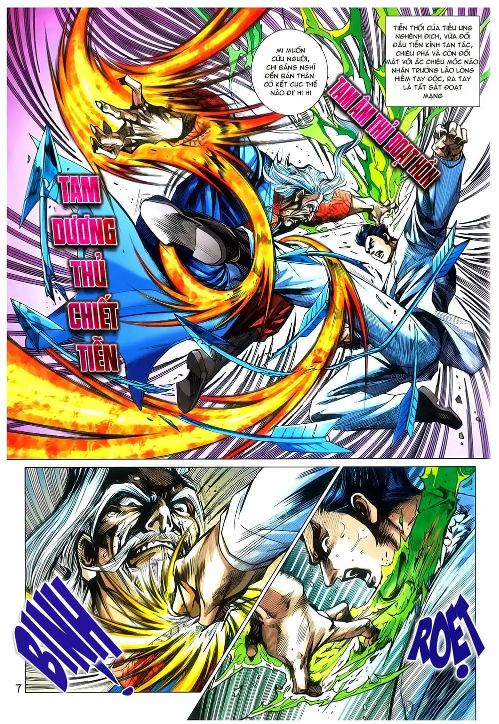 Truyện Tranh Tân Tác Long Hổ Môn trang 4