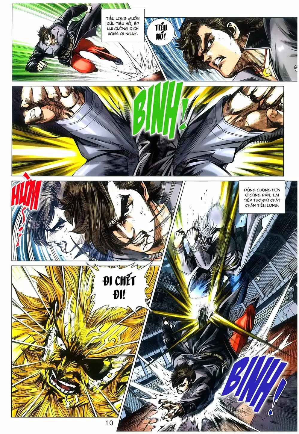 Truyện Tranh Tân Tác Long Hổ Môn trang 4