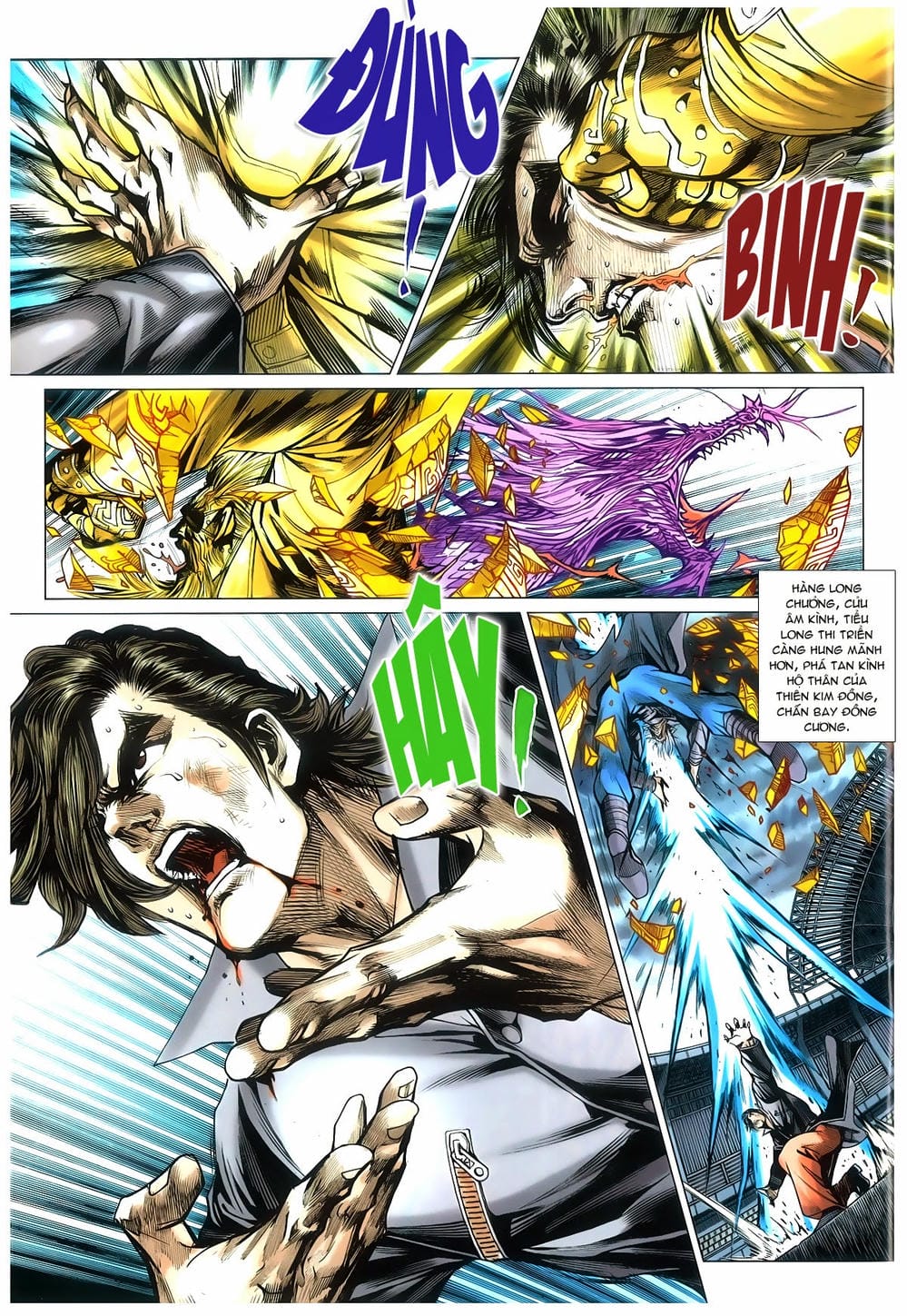 Truyện Tranh Tân Tác Long Hổ Môn trang 4