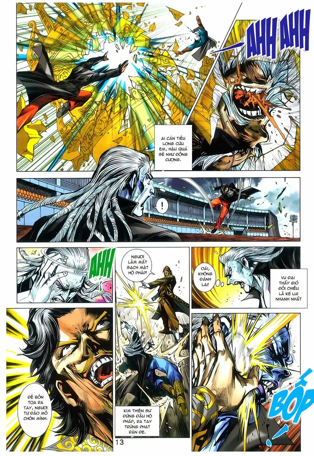 Truyện Tranh Tân Tác Long Hổ Môn trang 4