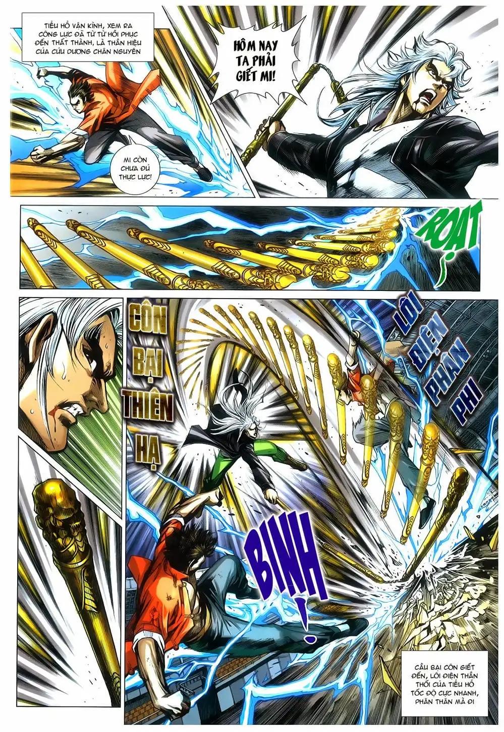 Truyện Tranh Tân Tác Long Hổ Môn trang 4