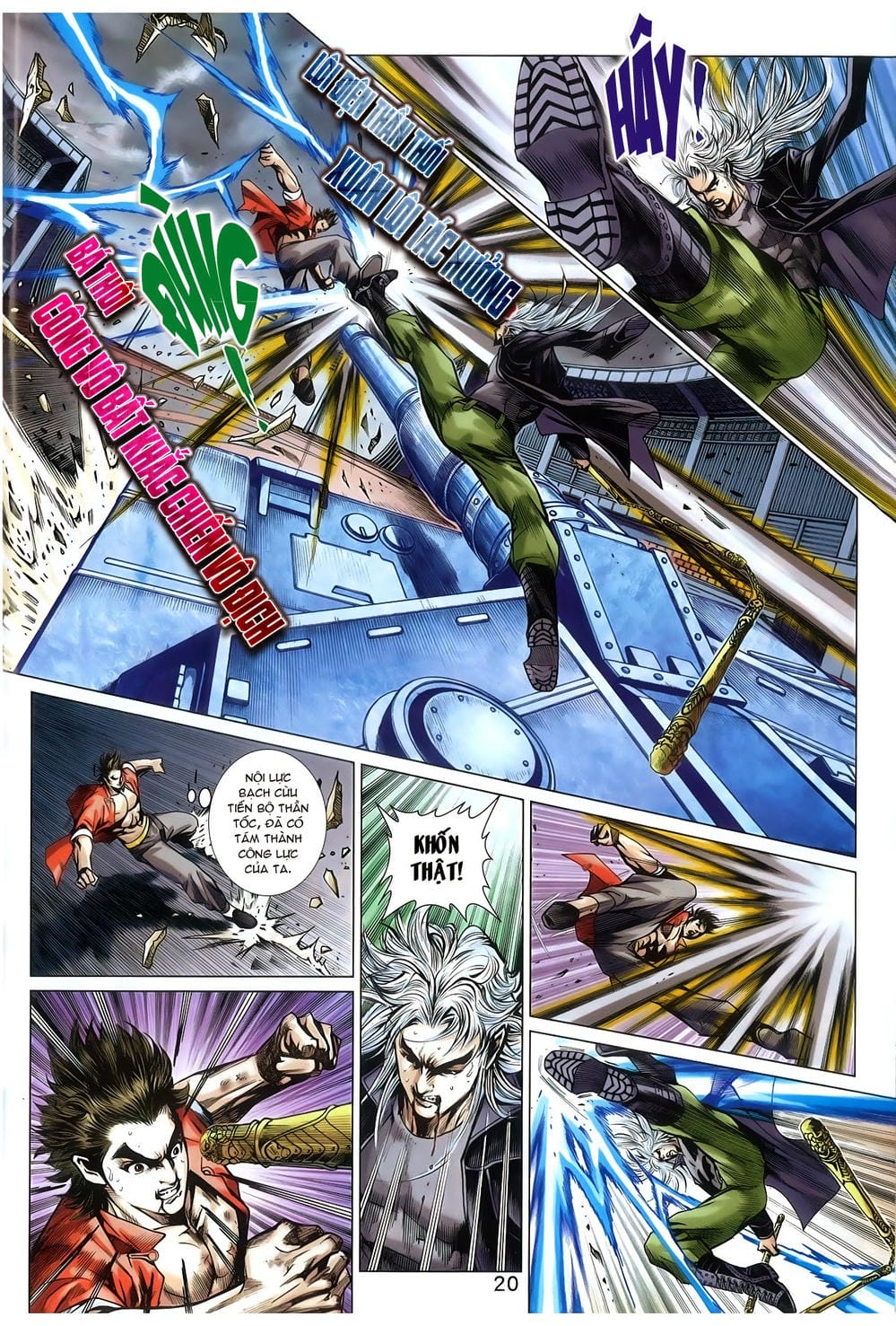 Truyện Tranh Tân Tác Long Hổ Môn trang 4