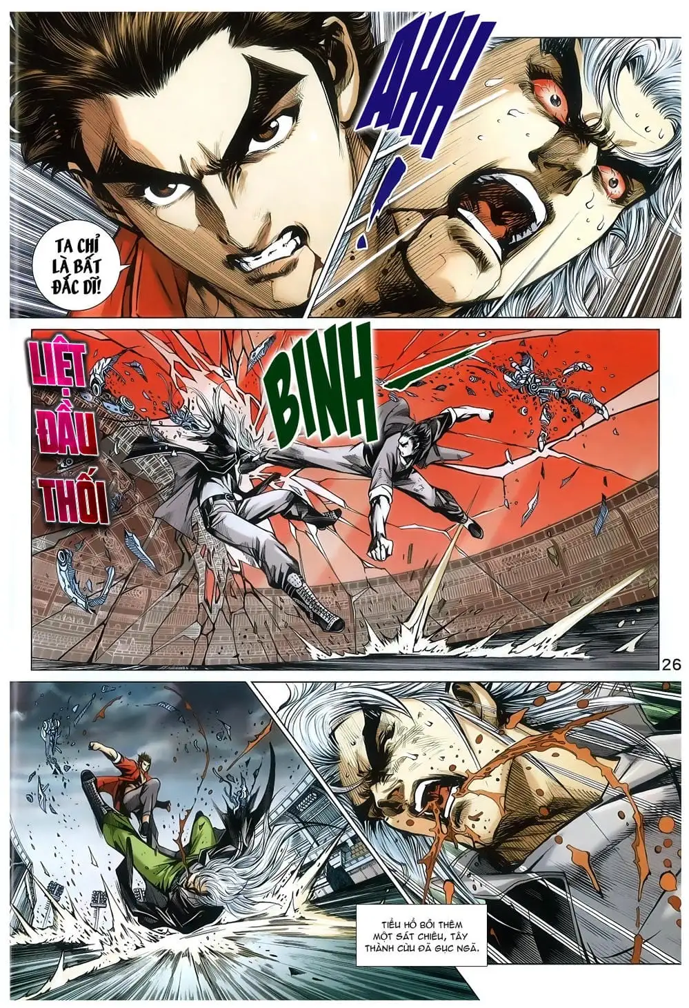 Truyện Tranh Tân Tác Long Hổ Môn trang 4