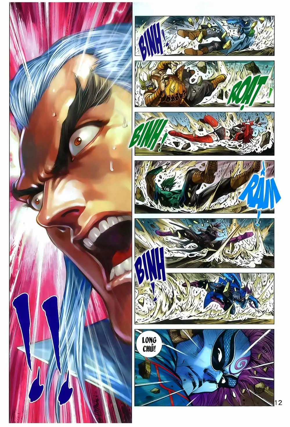 Truyện Tranh Tân Tác Long Hổ Môn trang 4