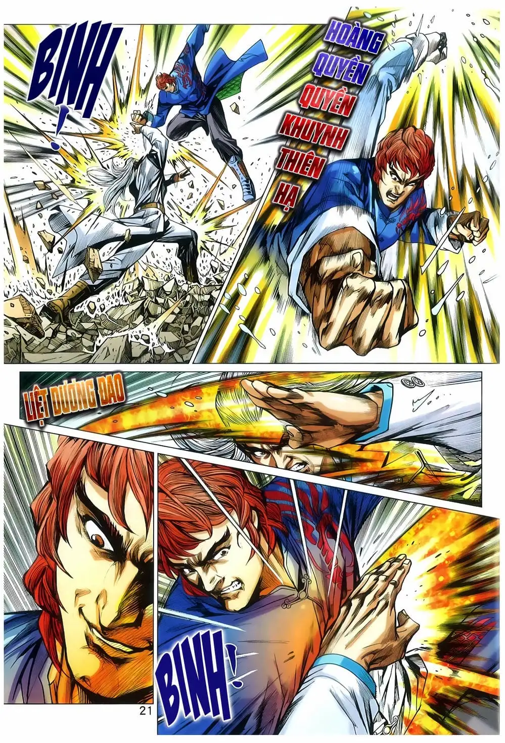 Truyện Tranh Tân Tác Long Hổ Môn trang 4