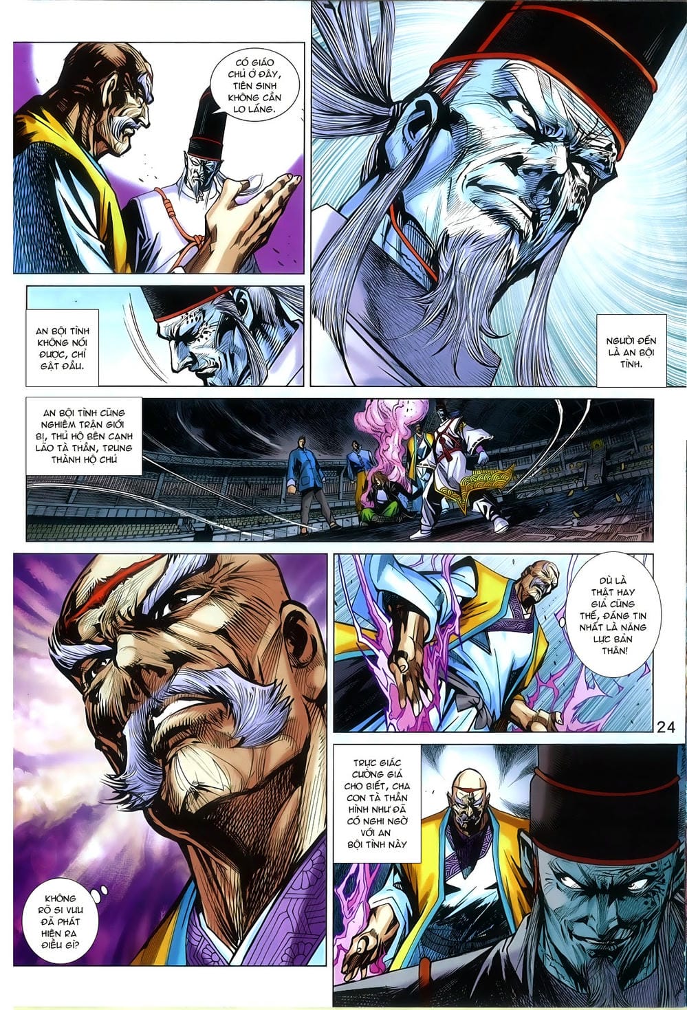 Truyện Tranh Tân Tác Long Hổ Môn trang 4