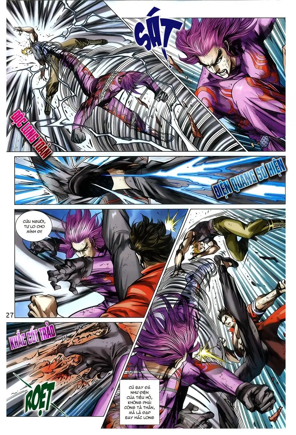 Truyện Tranh Tân Tác Long Hổ Môn trang 4