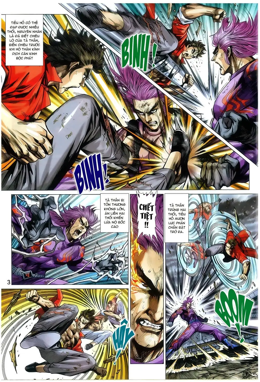 Truyện Tranh Tân Tác Long Hổ Môn trang 4