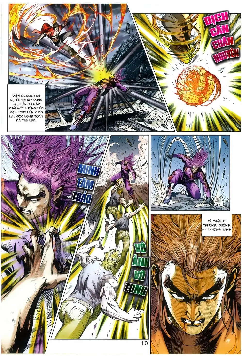 Truyện Tranh Tân Tác Long Hổ Môn trang 4