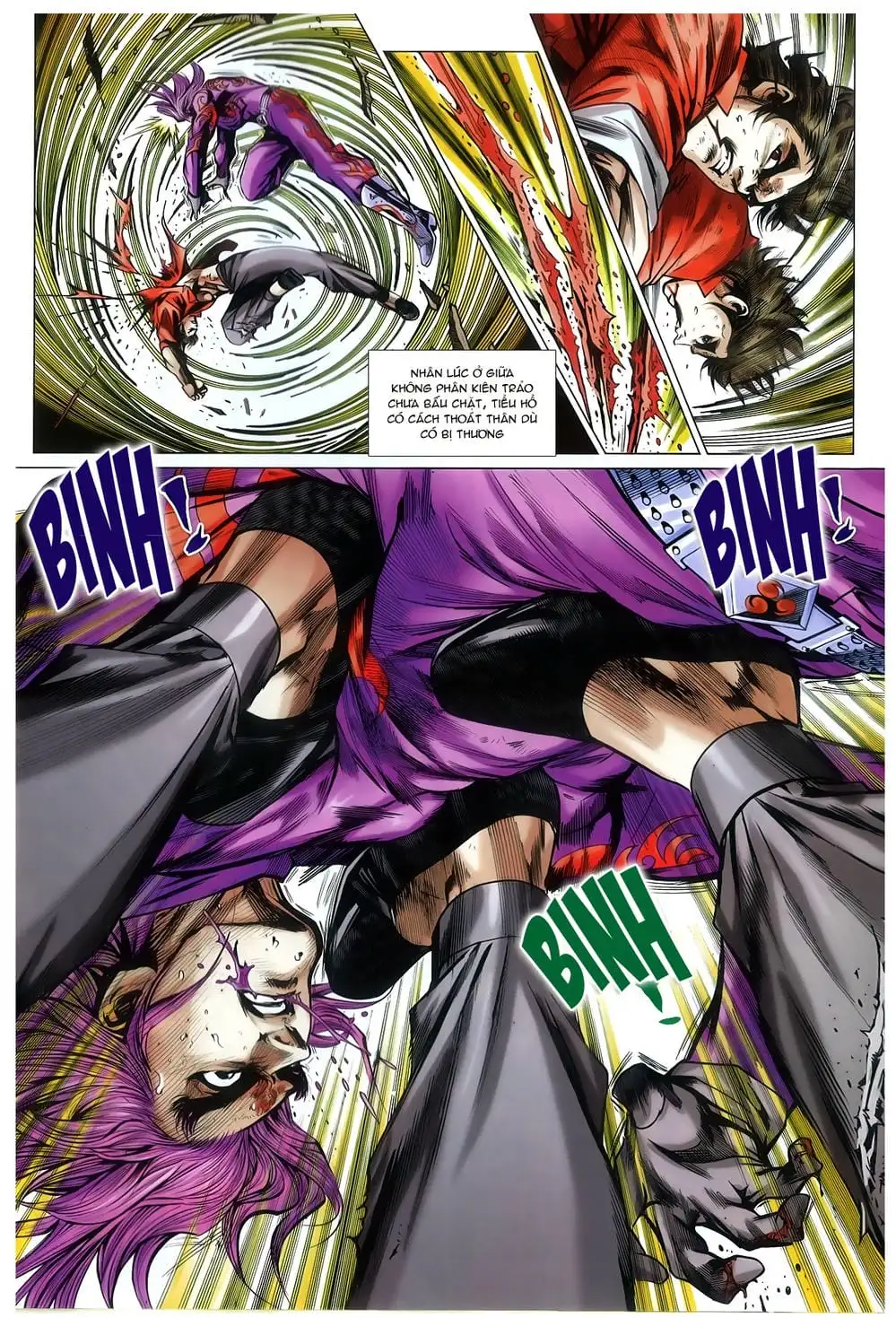 Truyện Tranh Tân Tác Long Hổ Môn trang 4