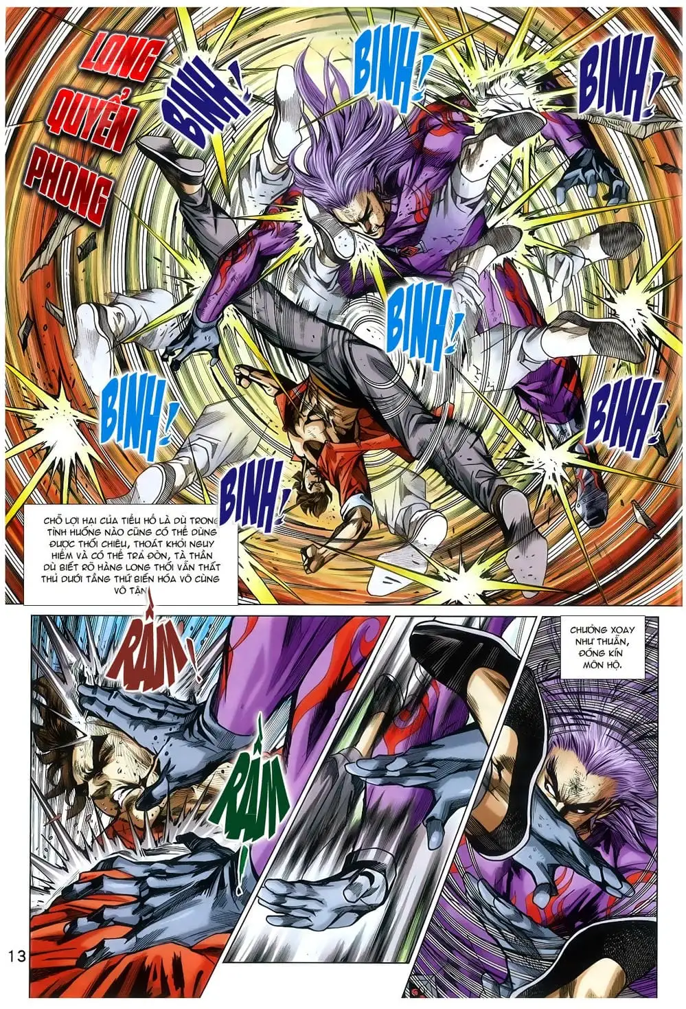 Truyện Tranh Tân Tác Long Hổ Môn trang 4