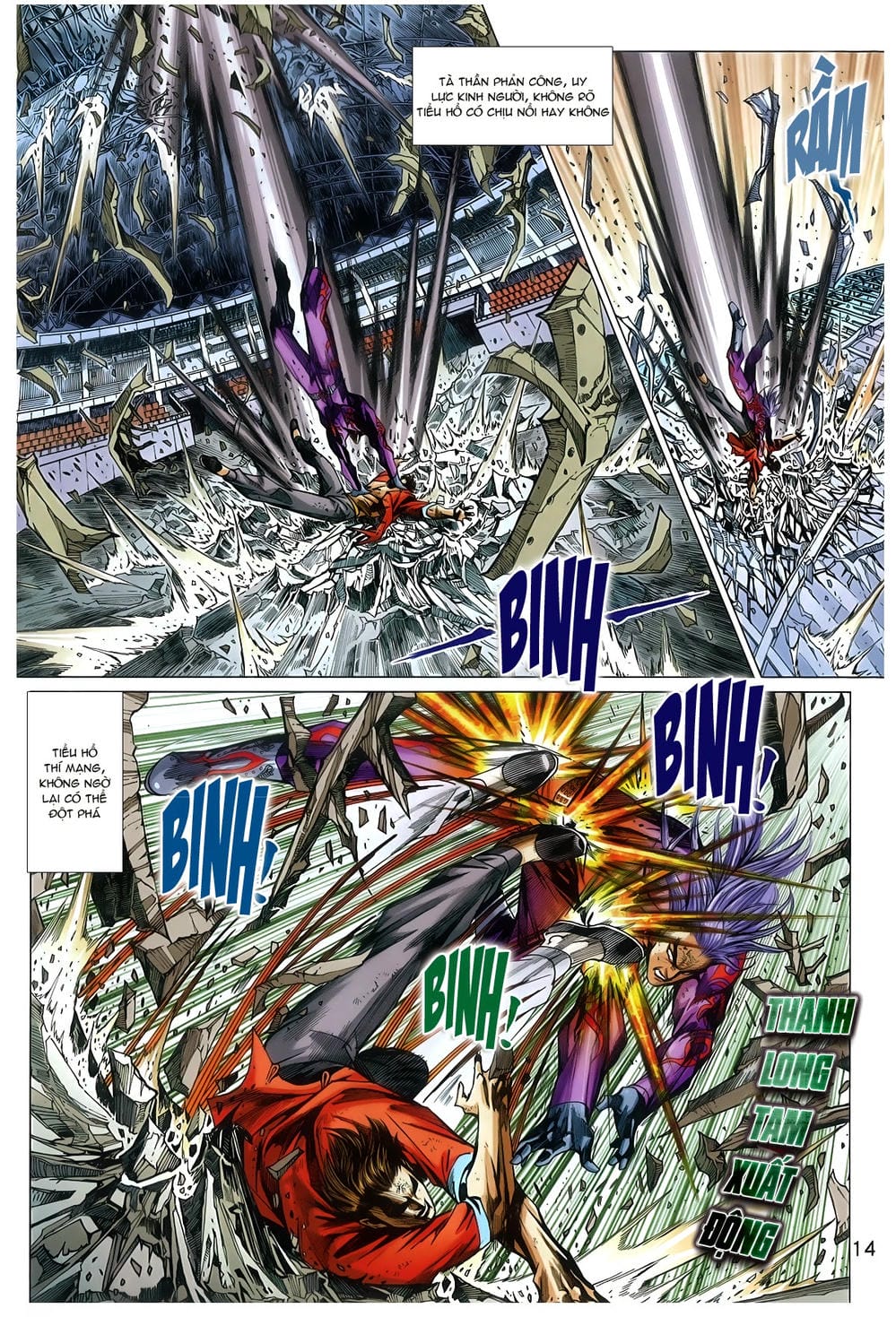 Truyện Tranh Tân Tác Long Hổ Môn trang 4