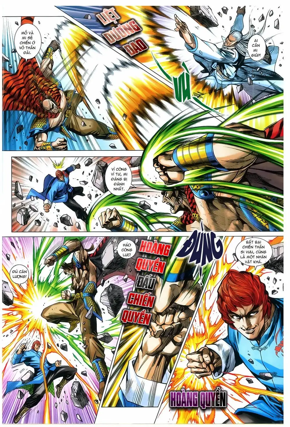 Truyện Tranh Tân Tác Long Hổ Môn trang 4