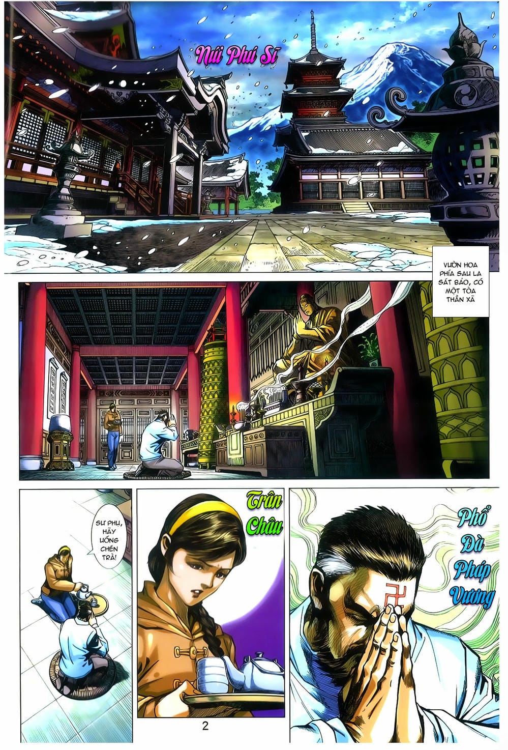 Truyện Tranh Tân Tác Long Hổ Môn trang 4