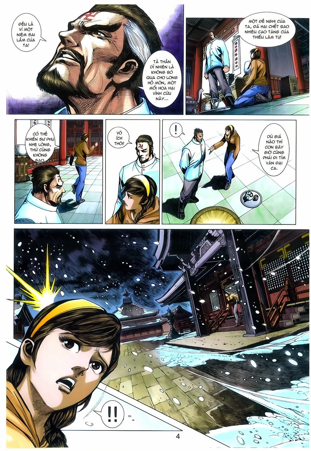 Truyện Tranh Tân Tác Long Hổ Môn trang 4