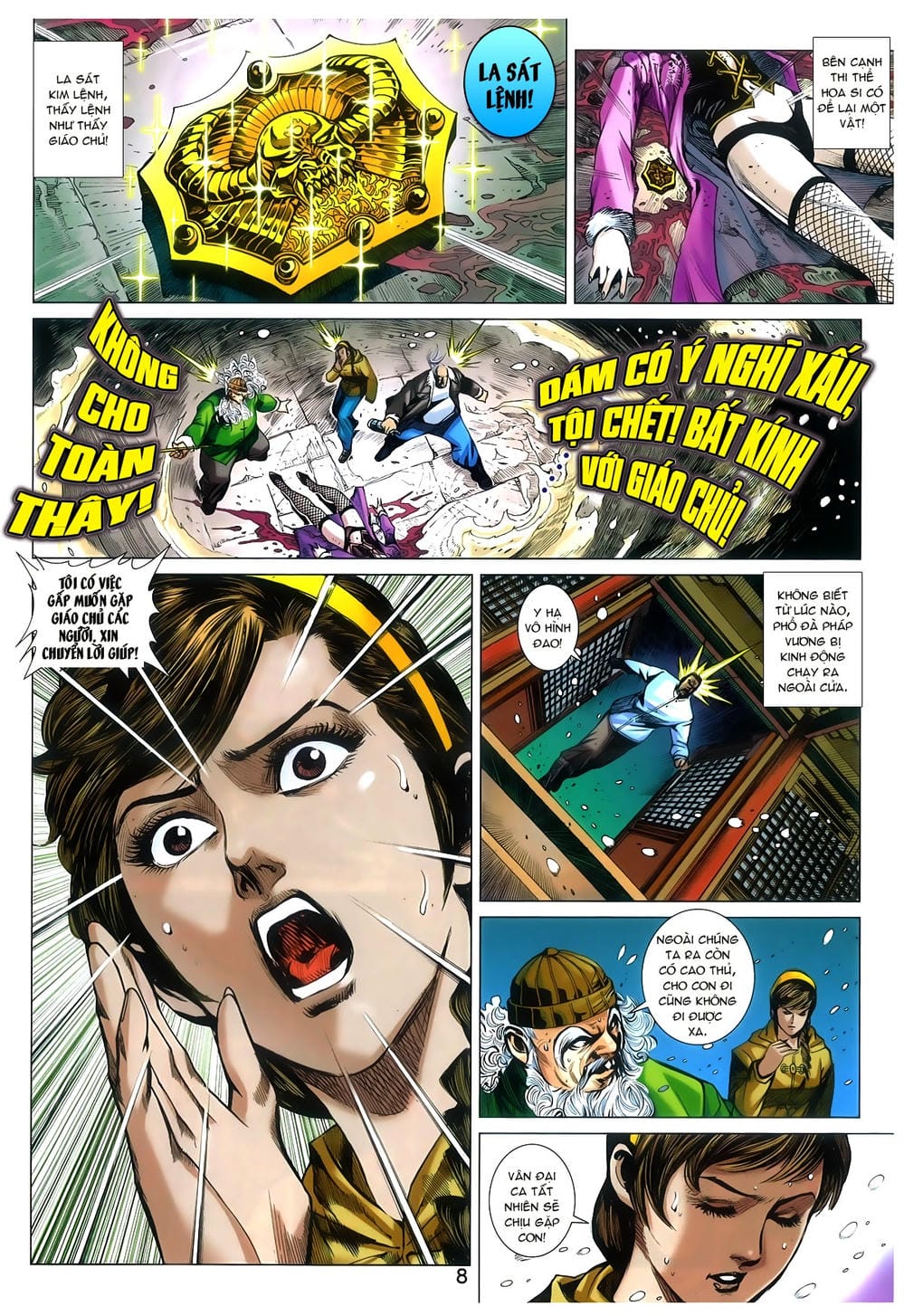 Truyện Tranh Tân Tác Long Hổ Môn trang 4