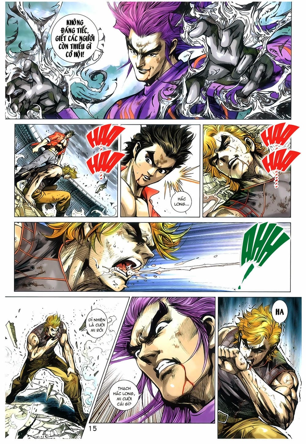 Truyện Tranh Tân Tác Long Hổ Môn trang 4