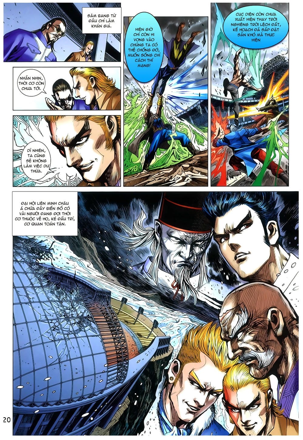 Truyện Tranh Tân Tác Long Hổ Môn trang 4