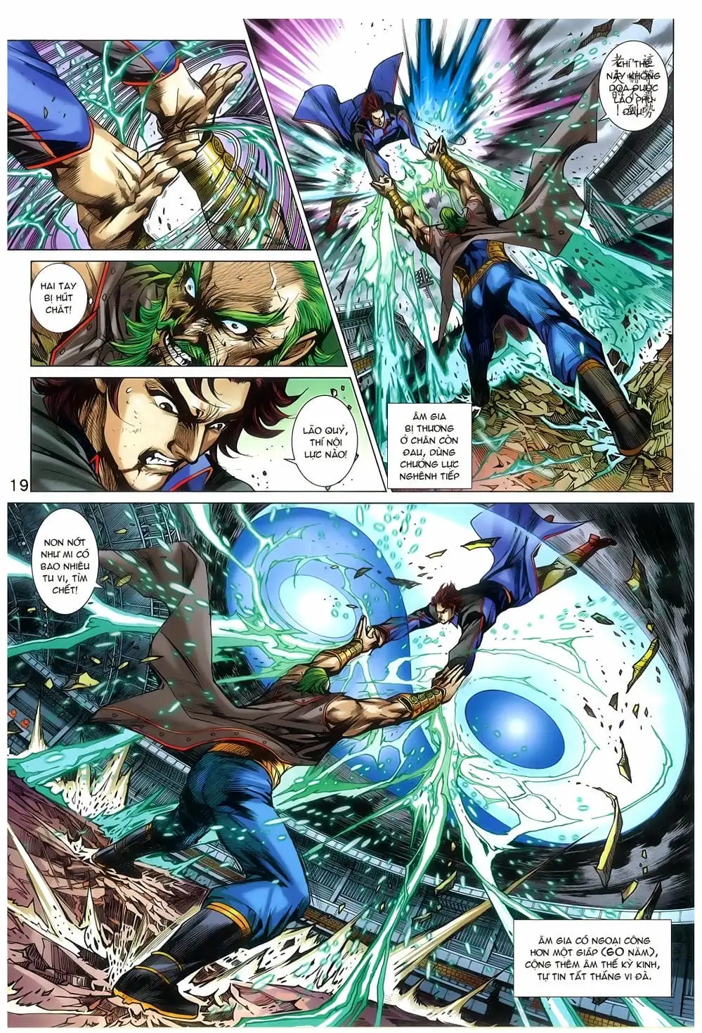 Truyện Tranh Tân Tác Long Hổ Môn trang 4