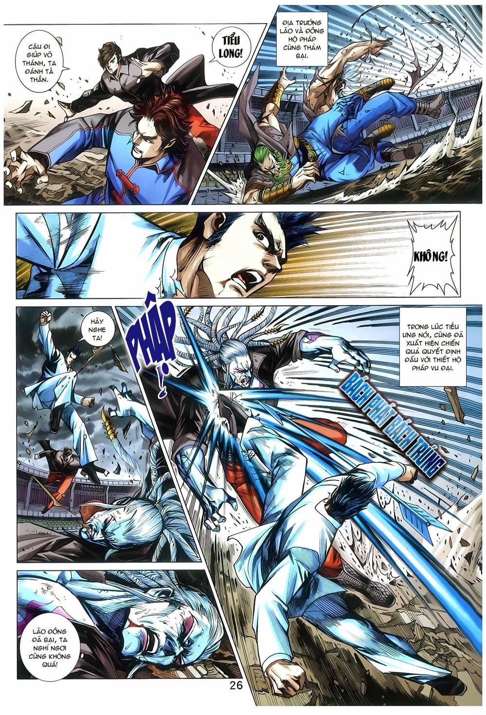 Truyện Tranh Tân Tác Long Hổ Môn trang 4