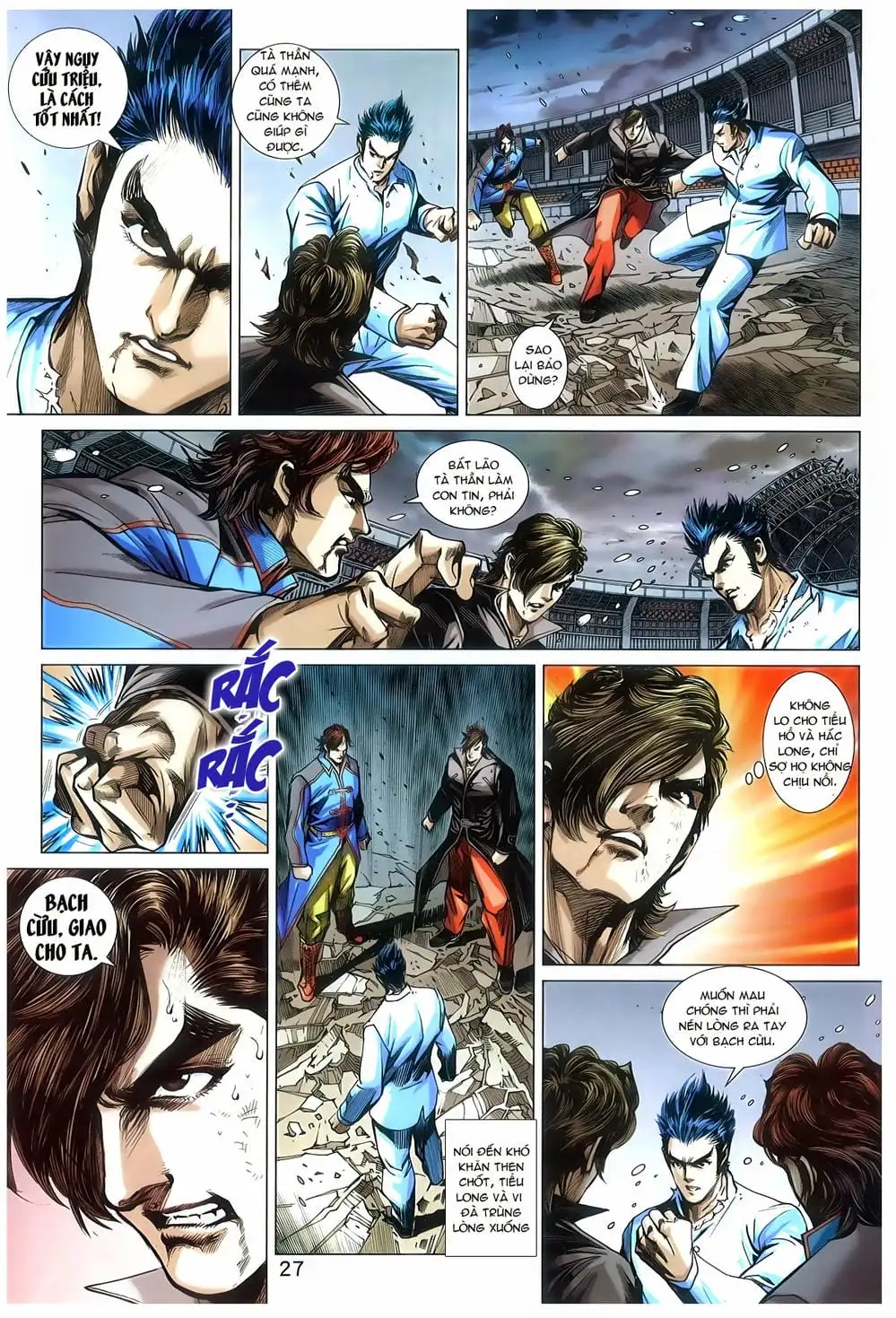 Truyện Tranh Tân Tác Long Hổ Môn trang 4