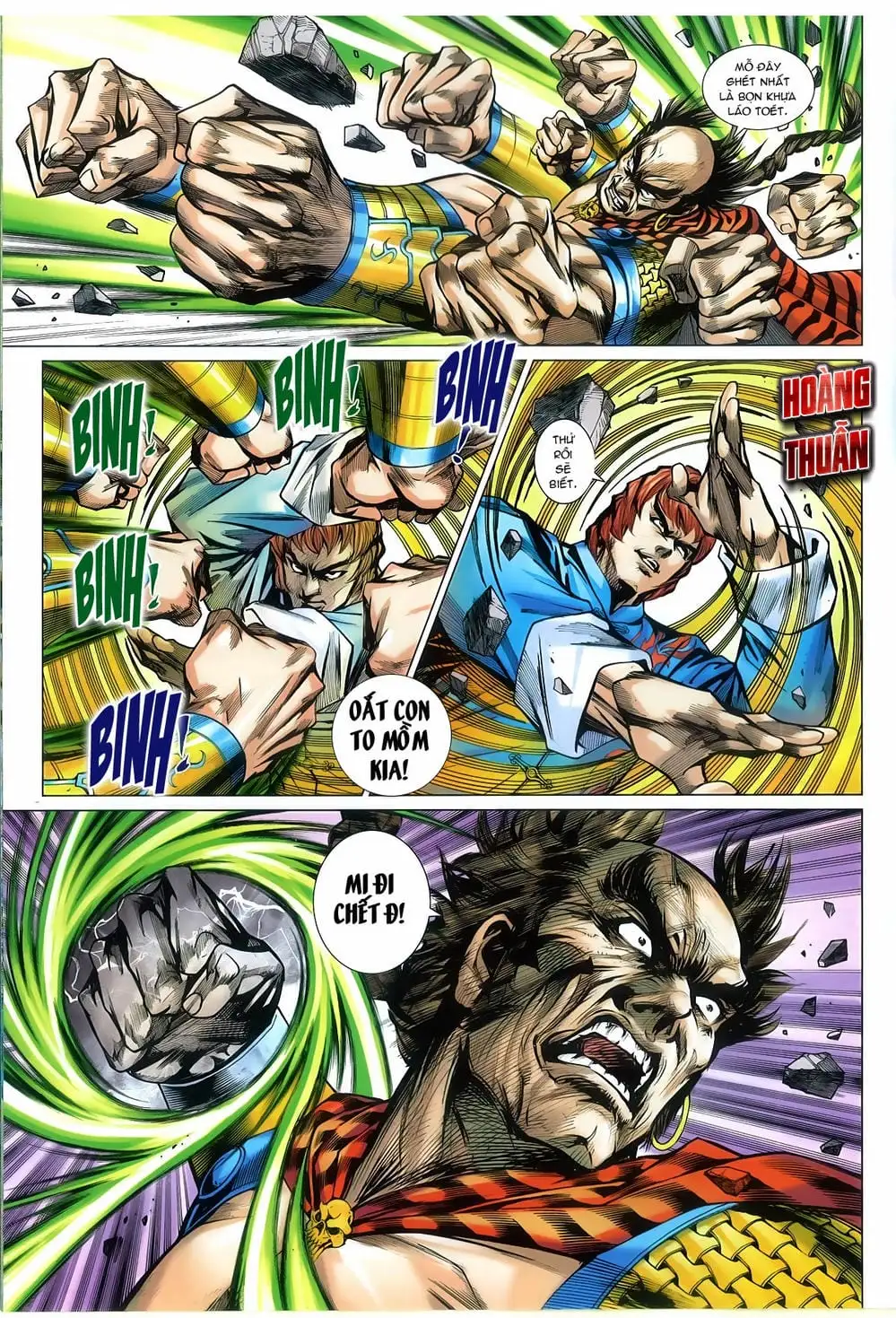 Truyện Tranh Tân Tác Long Hổ Môn trang 4