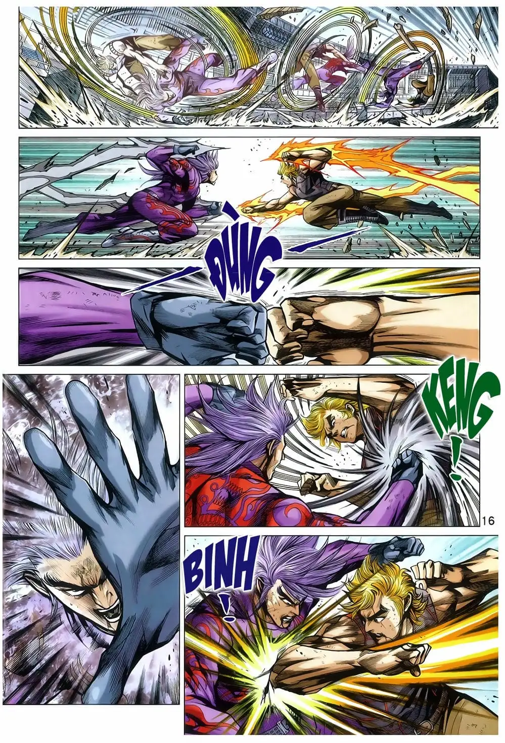 Truyện Tranh Tân Tác Long Hổ Môn trang 4