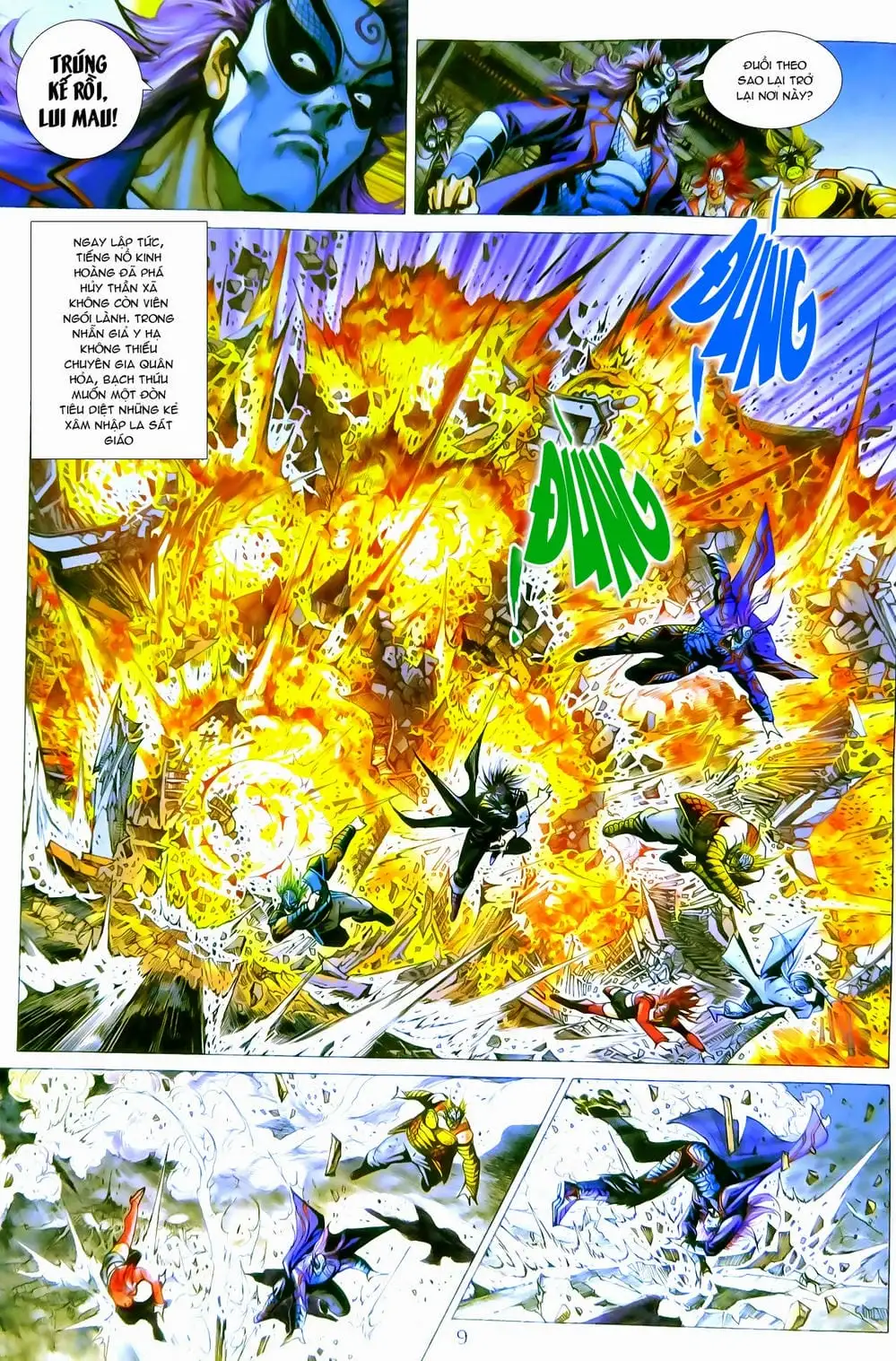Truyện Tranh Tân Tác Long Hổ Môn trang 4