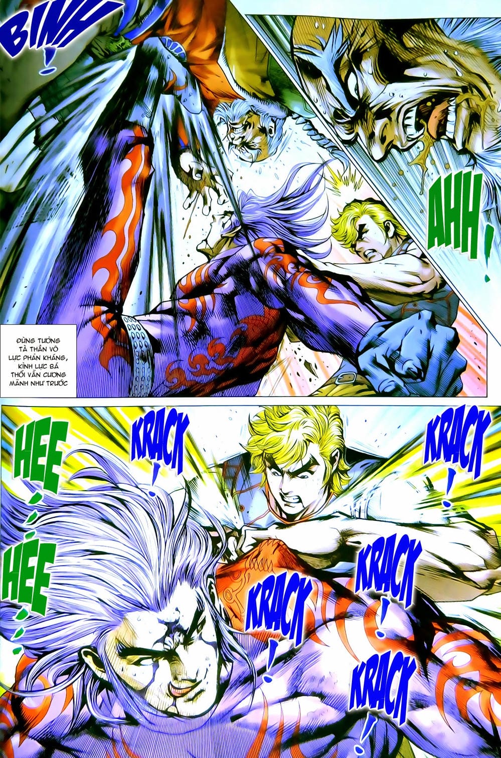 Truyện Tranh Tân Tác Long Hổ Môn trang 4