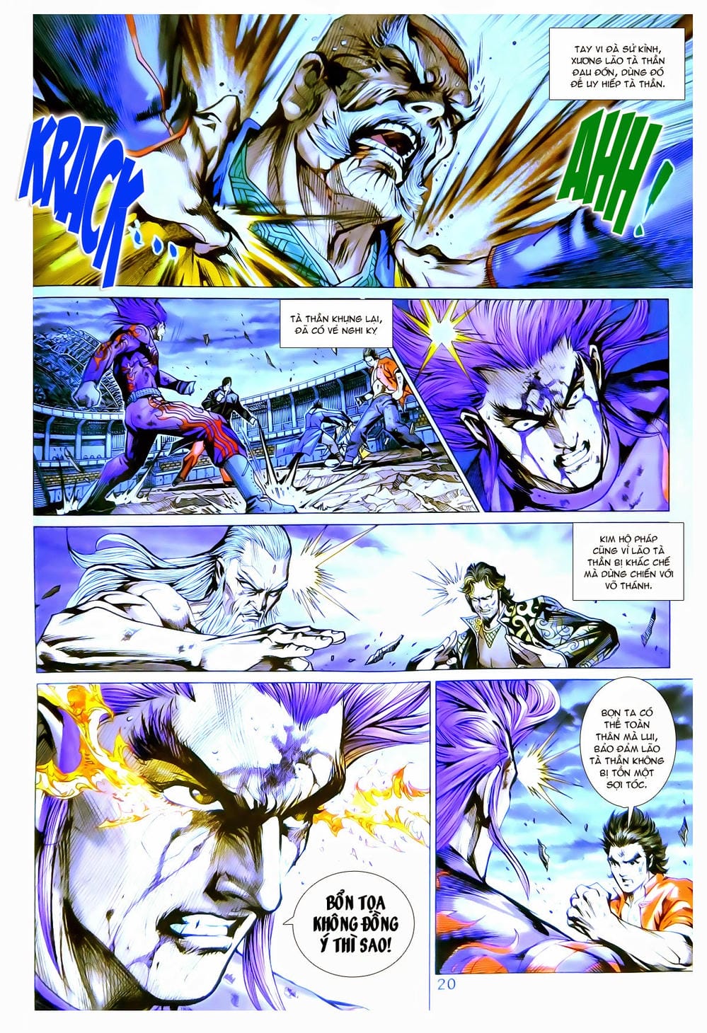 Truyện Tranh Tân Tác Long Hổ Môn trang 4