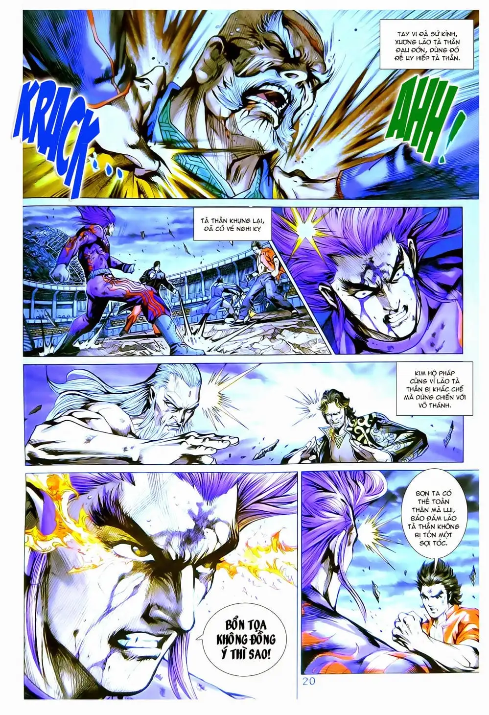 Truyện Tranh Tân Tác Long Hổ Môn trang 4