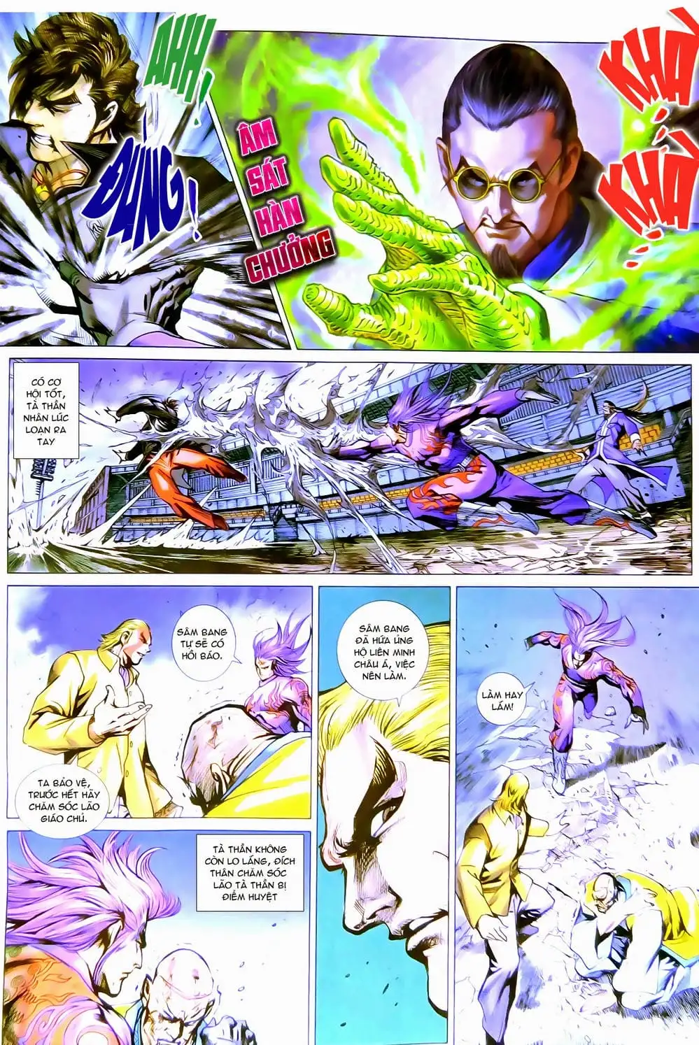 Truyện Tranh Tân Tác Long Hổ Môn trang 4