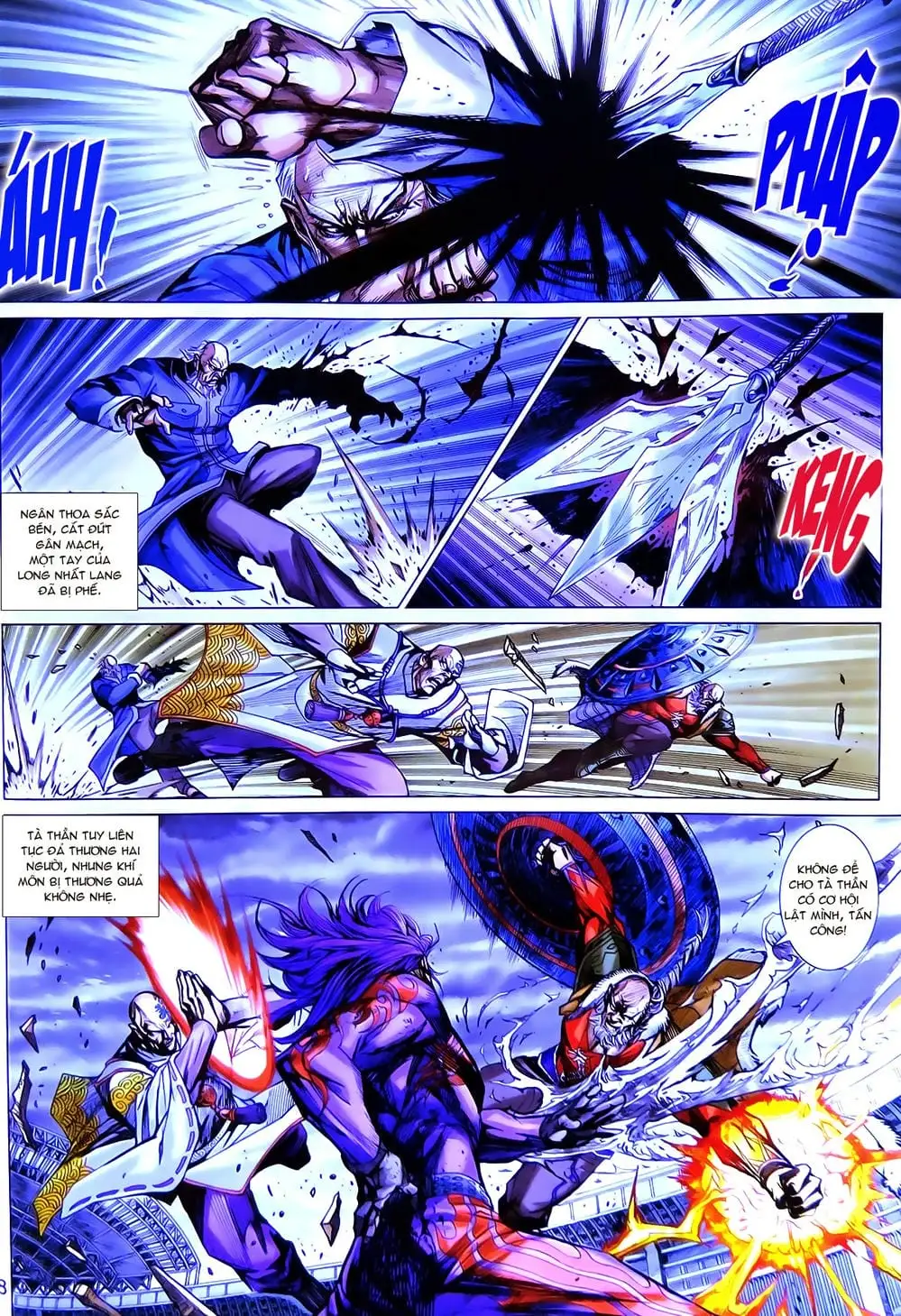 Truyện Tranh Tân Tác Long Hổ Môn trang 4