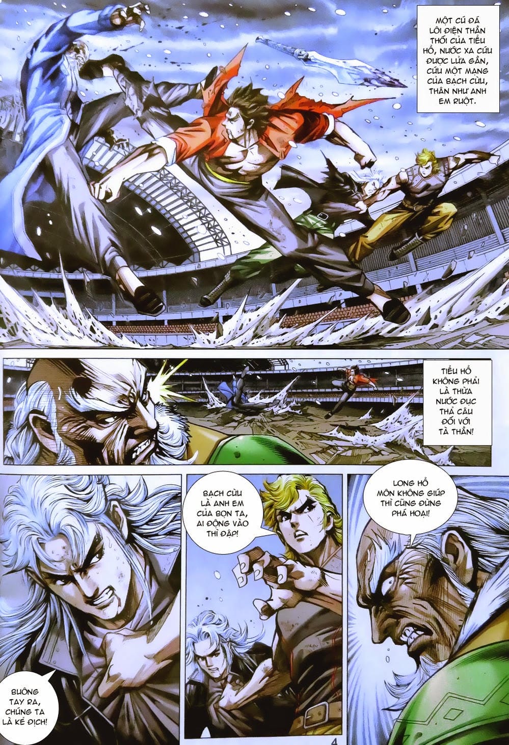 Truyện Tranh Tân Tác Long Hổ Môn trang 4