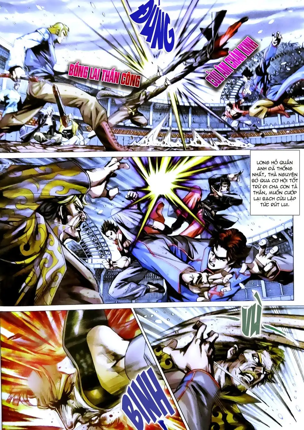 Truyện Tranh Tân Tác Long Hổ Môn trang 4