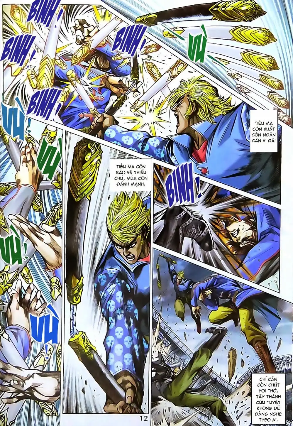 Truyện Tranh Tân Tác Long Hổ Môn trang 4