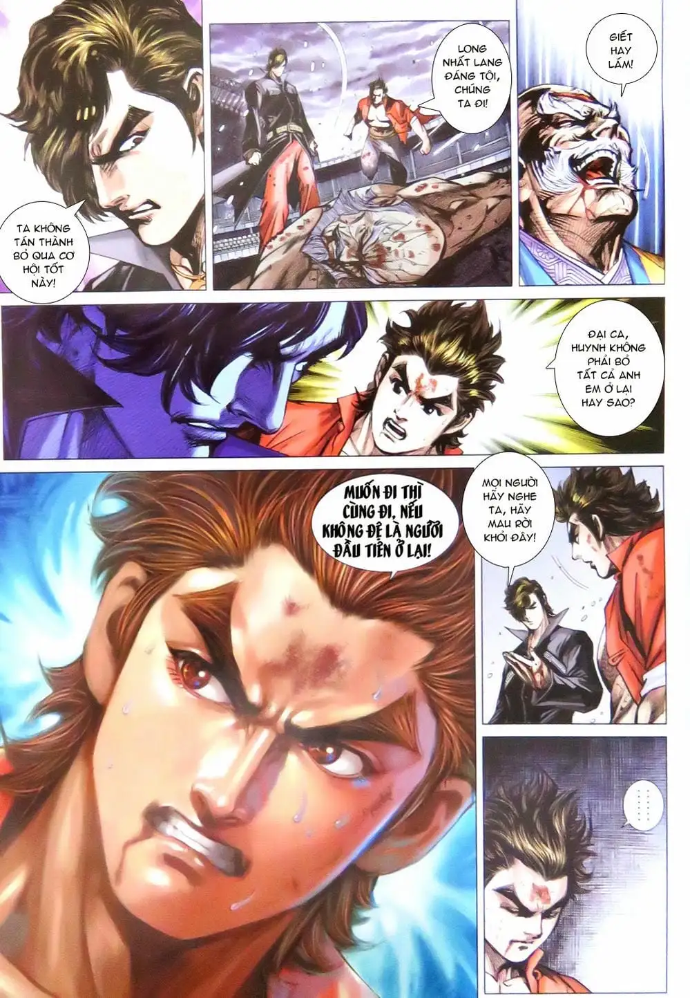 Truyện Tranh Tân Tác Long Hổ Môn trang 4