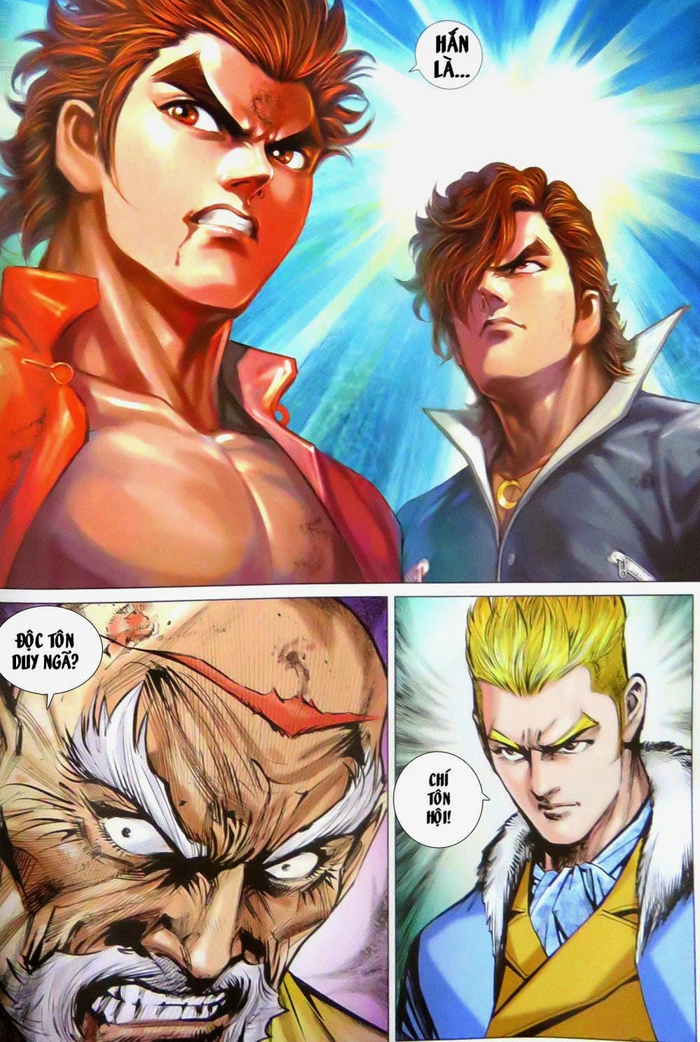 Truyện Tranh Tân Tác Long Hổ Môn trang 4