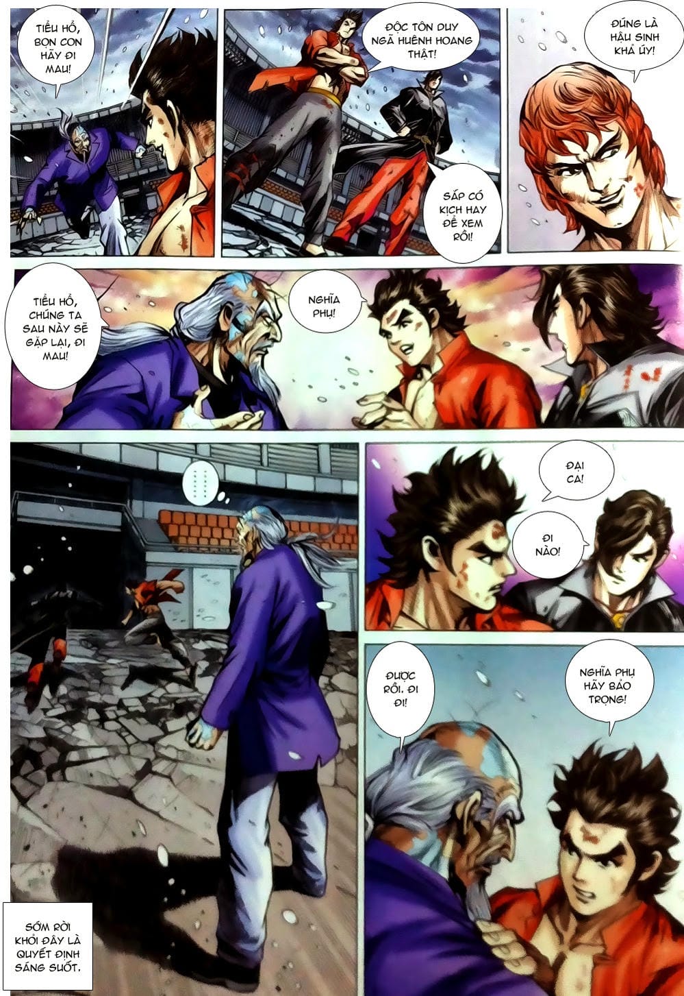 Truyện Tranh Tân Tác Long Hổ Môn trang 4