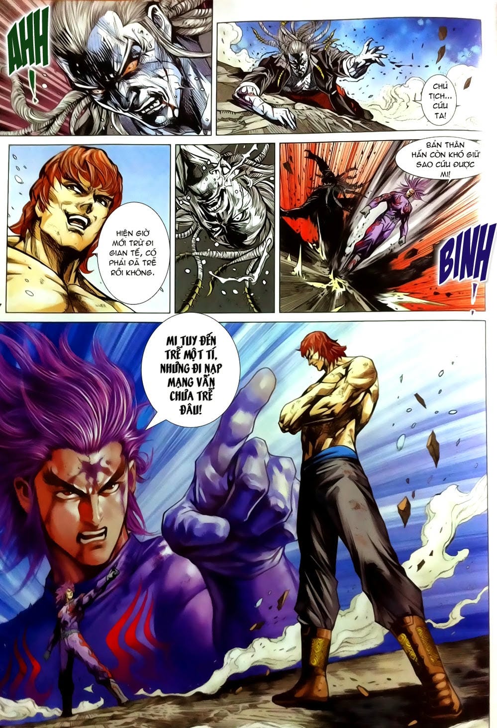 Truyện Tranh Tân Tác Long Hổ Môn trang 4