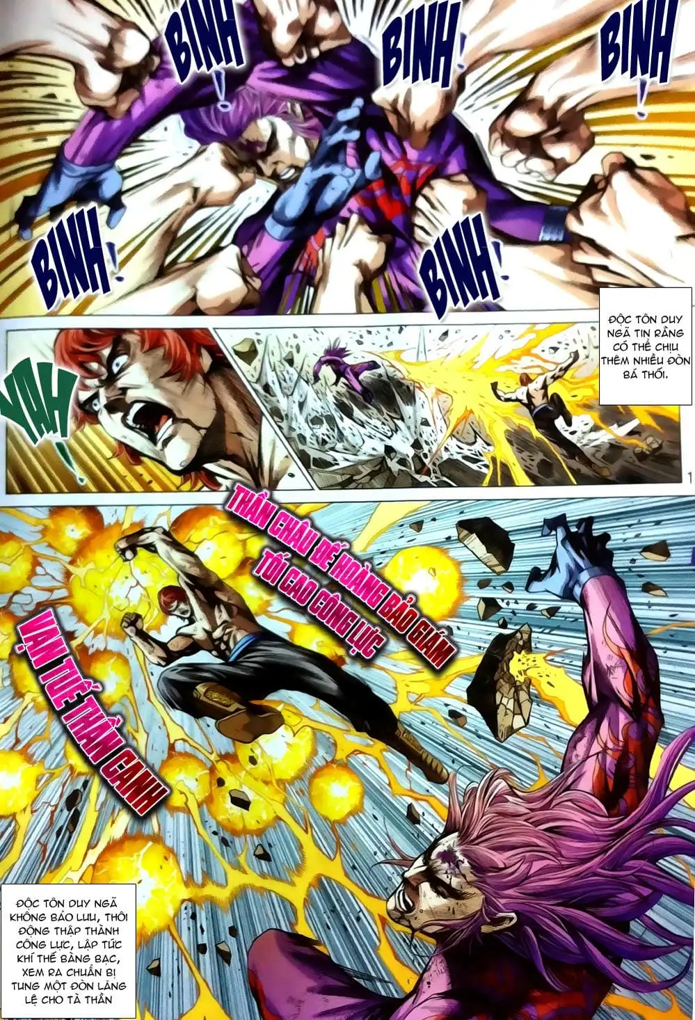 Truyện Tranh Tân Tác Long Hổ Môn trang 4