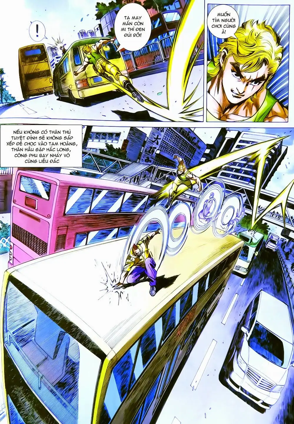 Truyện Tranh Tân Tác Long Hổ Môn trang 4