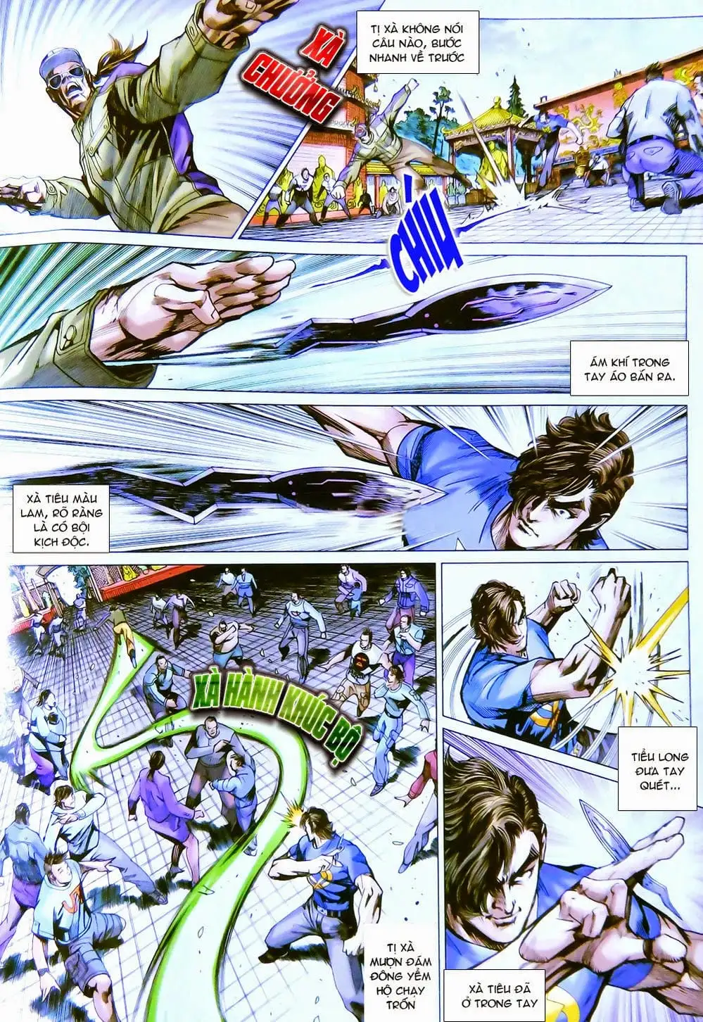 Truyện Tranh Tân Tác Long Hổ Môn trang 4