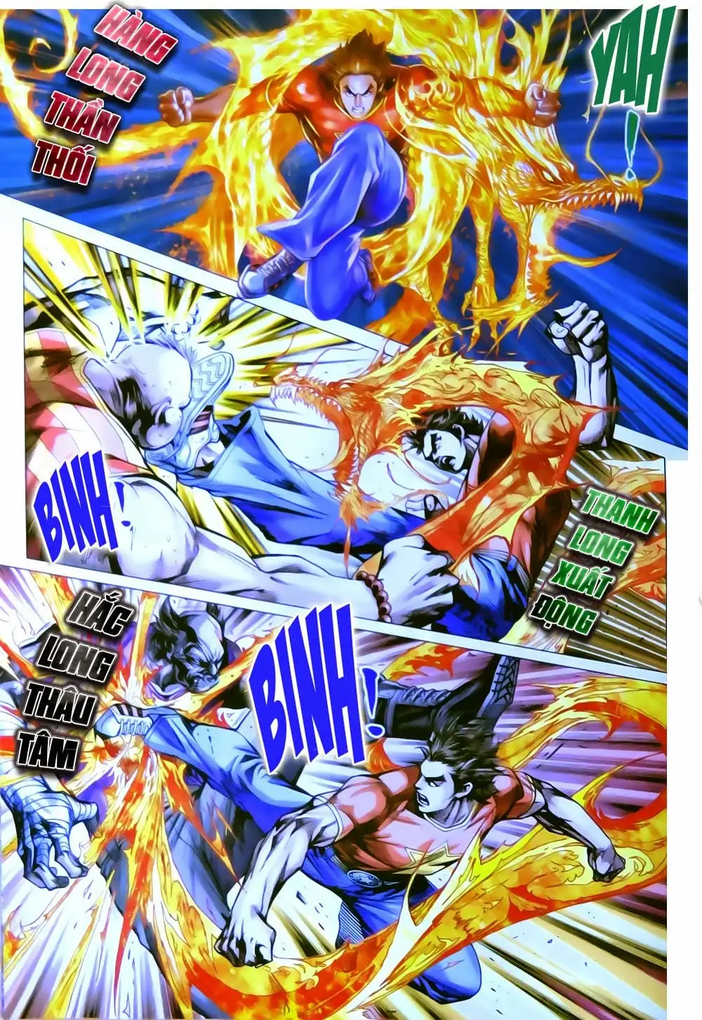 Truyện Tranh Tân Tác Long Hổ Môn trang 4