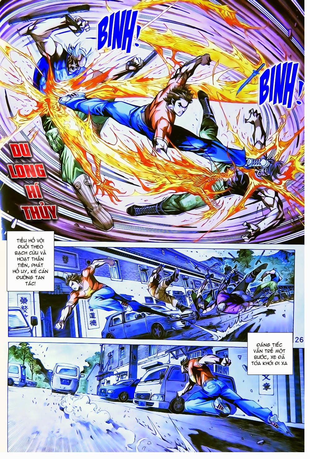 Truyện Tranh Tân Tác Long Hổ Môn trang 4