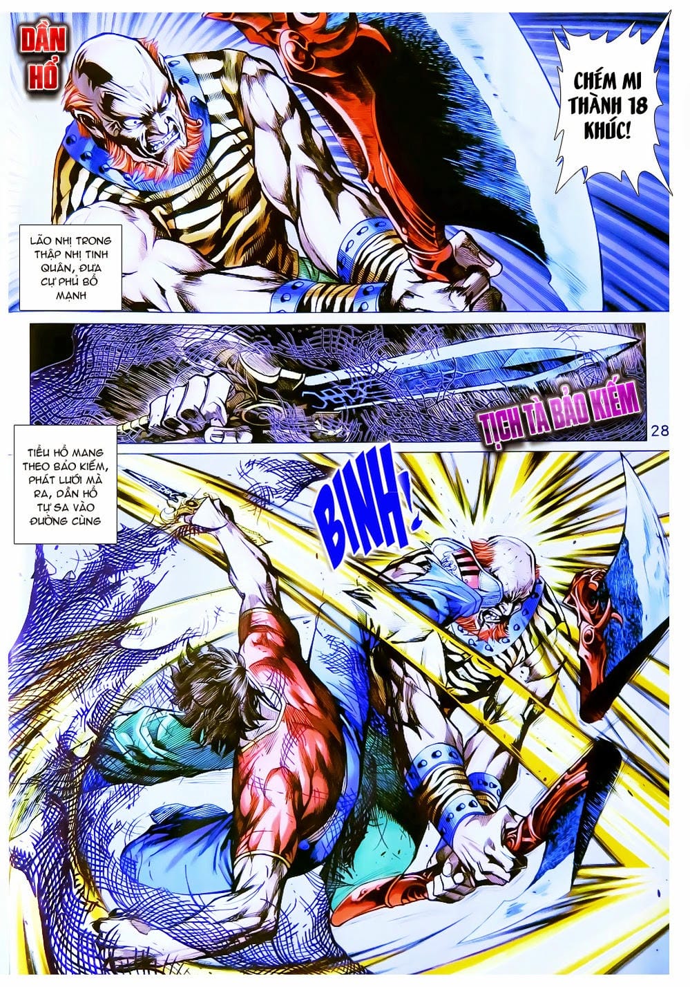 Truyện Tranh Tân Tác Long Hổ Môn trang 4