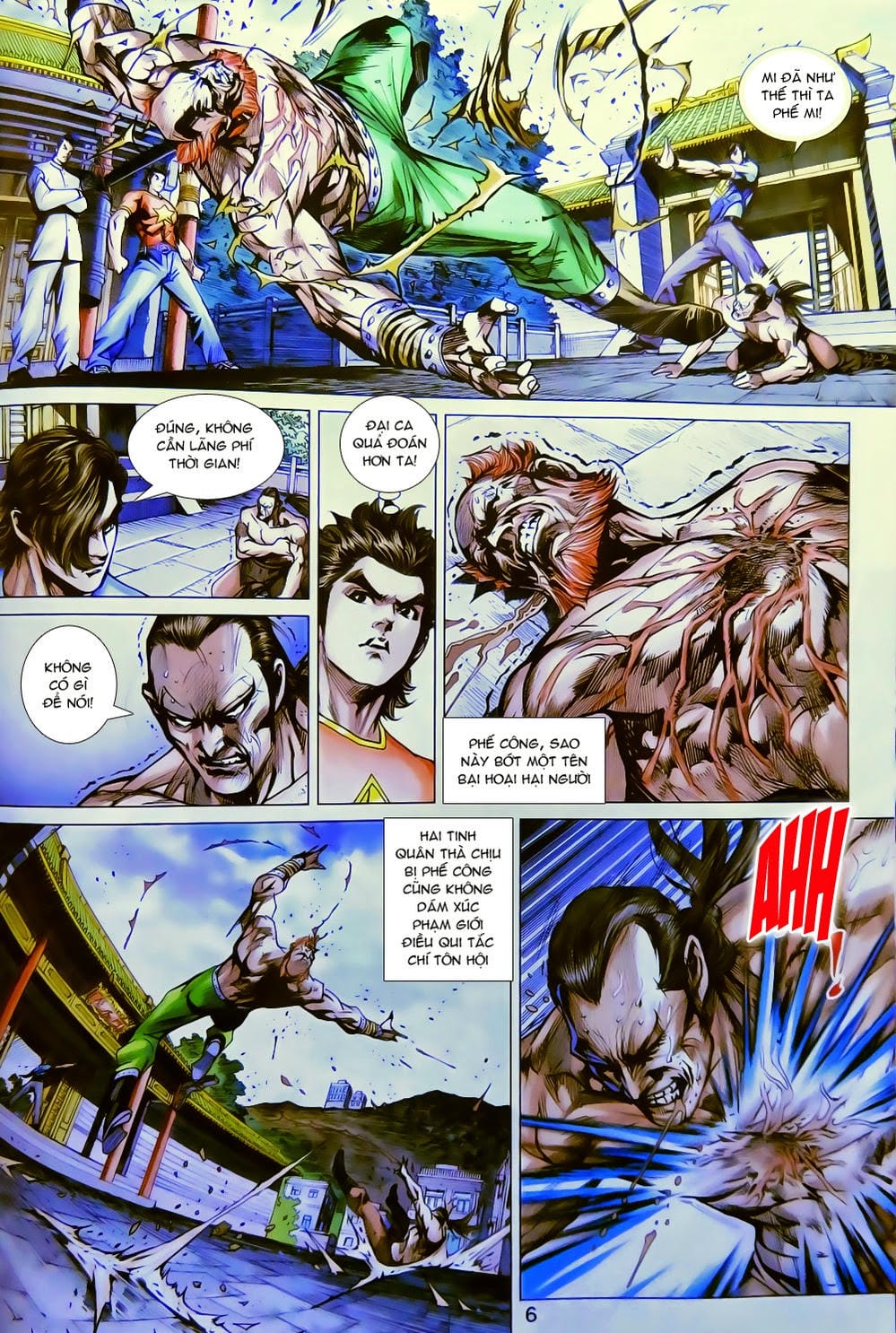 Truyện Tranh Tân Tác Long Hổ Môn trang 4